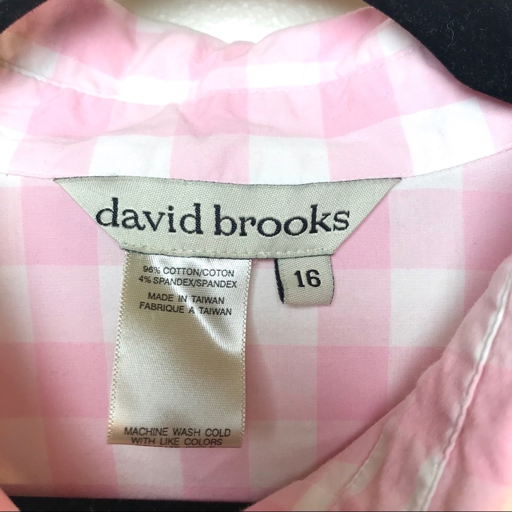 Pink Checkered Button Down - image 2